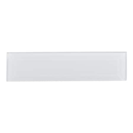 Andova Tiles ANDOVA TILES Vision 3" W x 12" L Beveled Glass Subway Wall Tile, PK20 ANDVIS599